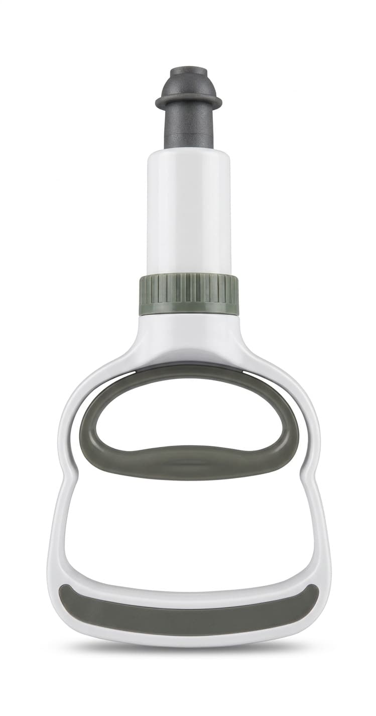 White Gray Pump